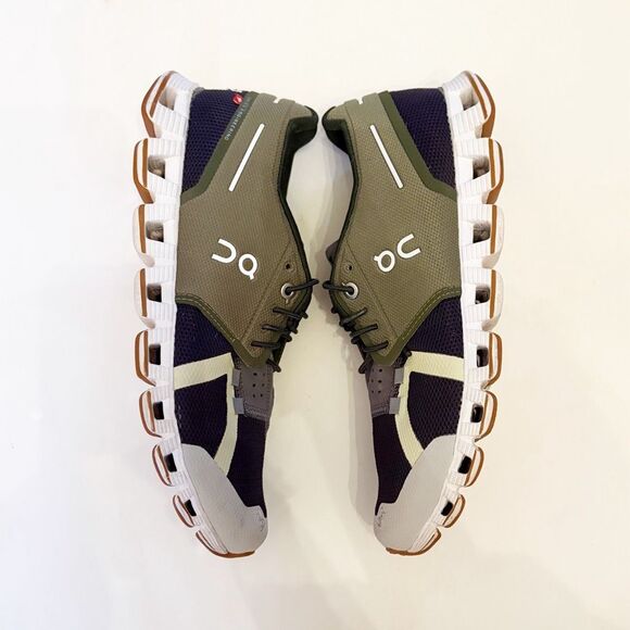 On Running On Cloud 70/30 Running Sneakers Size 8.5 Olive Green - Picture 1 of 9